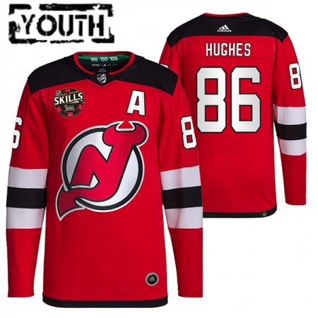Dětské Hokejový Dres New Jersey Devils Jack Hughes 86 2022 NHL All-Star Skills Authentic
